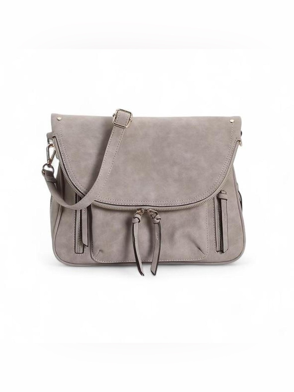 Crossbody Bag in Light Gray
